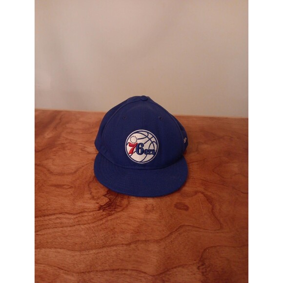 Philadelphia 76ers New Era 9Fifty Royal Blue Adjustable Snapback Hat Cap - Picture 1 of 5